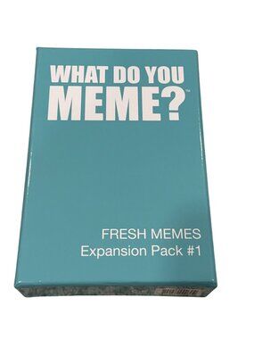 What Do You Meme Fresh Memes Expansion Pack #1 Game